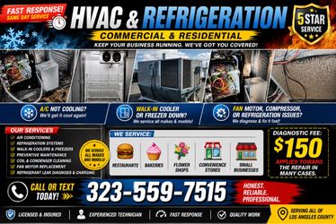 Commercial&Residential HVAC/Refrigeration se habla español