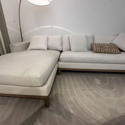 2 Piece Sectional Sofa W/ Chaise - Left Arm Facing