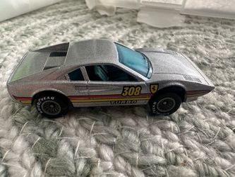 1977 hot wheels silver race bait Ferrari 308 GTB DIE CAST