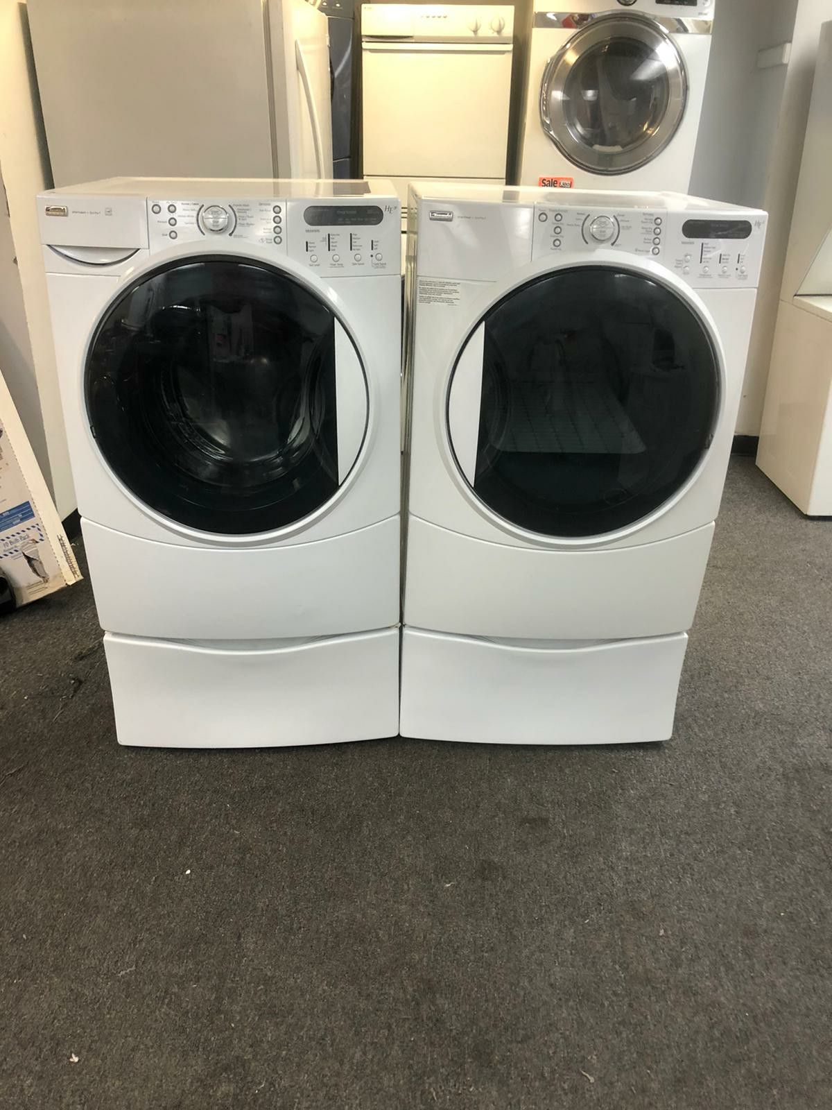 WASHER AND DRYER ELECTRIC GOOD CONDITION 90 DAYS OF WARANTY SE HABLA ESPAÑOL