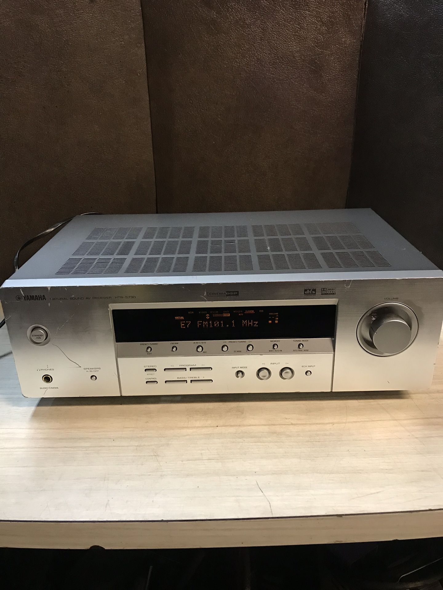Yamaha Natural Sound AV Receiver HTR-5730 5.1 Cinema 240W