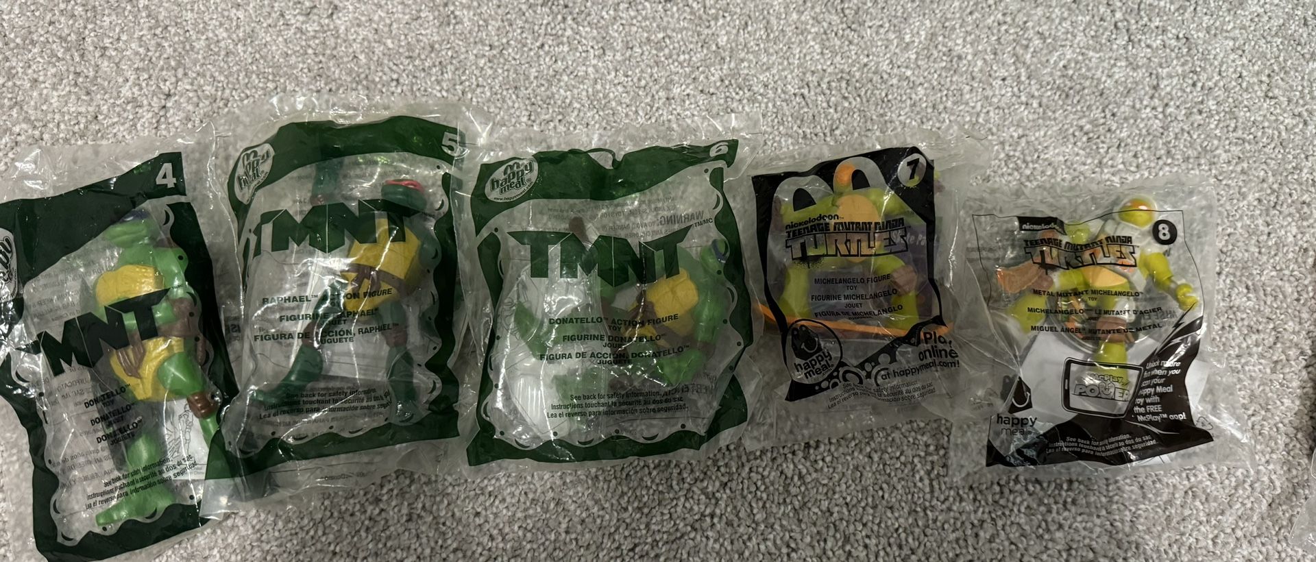 2007/16 McDonald’s Happy Meal Teenage Mutant Ninja Turtles