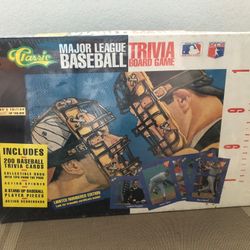1991 Major League Baseball Trivia Board Game by Classic - MLB - Factory Sealed