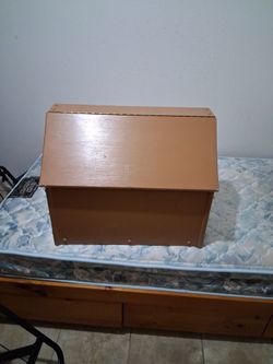 Child's All Wood Toy Chest