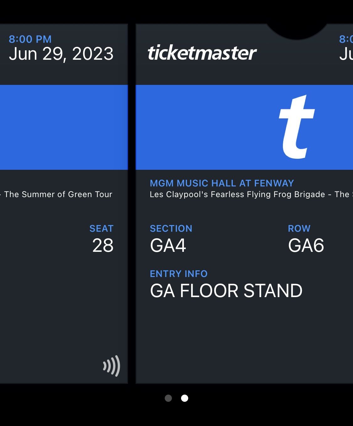 2 TICKETS TO LES CLAYPOOL