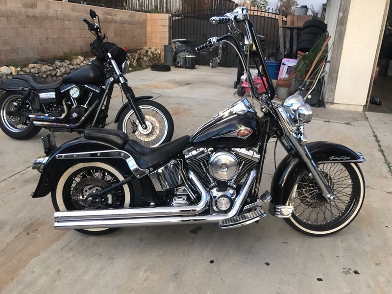 2000 Harley-Davidson softail deluxe 95” twin cam 21” 16” Heritage VICLA