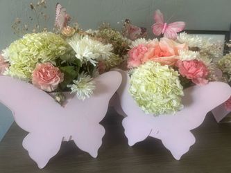 Butterfly centerpieces