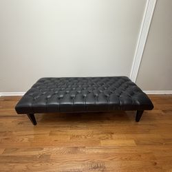 Leather Bench 