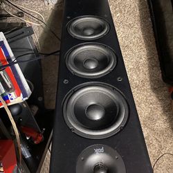 Stereo System Speakers,Tuner,CD Player,Tape Player,