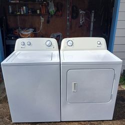 AMANA WASHER AND DRYER DELIVERY AVAILABLE 90-DAY WRITTEN WARRANTY 
