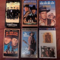 For Sale, VHS Movies $8 Each