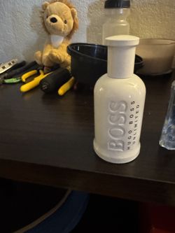 Hugo Boss 80% full.
