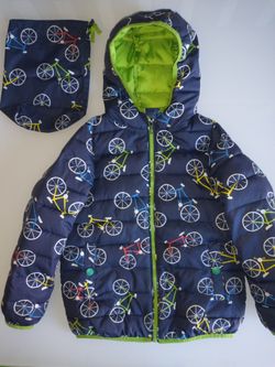 Frugi Toasty Trail Lightweight Puffer Jacket Packable Non-toxic