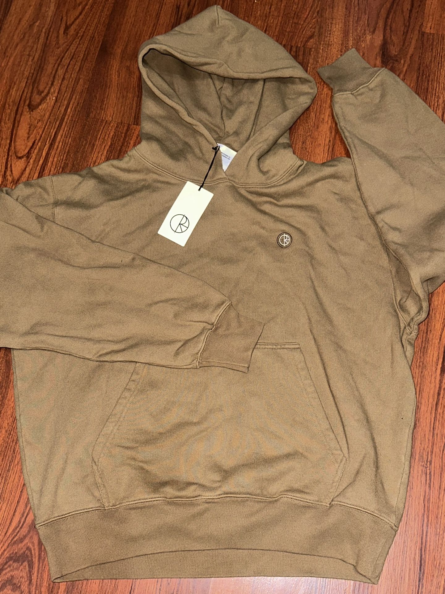 Polar Skate Co Patch Hoodie / Size XL / Color Brass