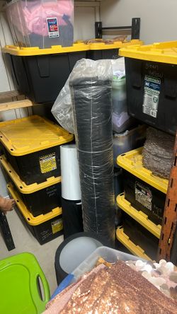 Black Polyester Fabric Roll