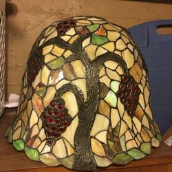 70 years old 17 high and 22 wide Tiffany tulip shape