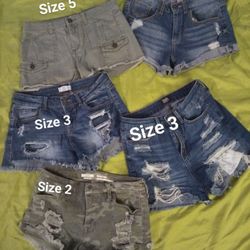Shorts, $5 each