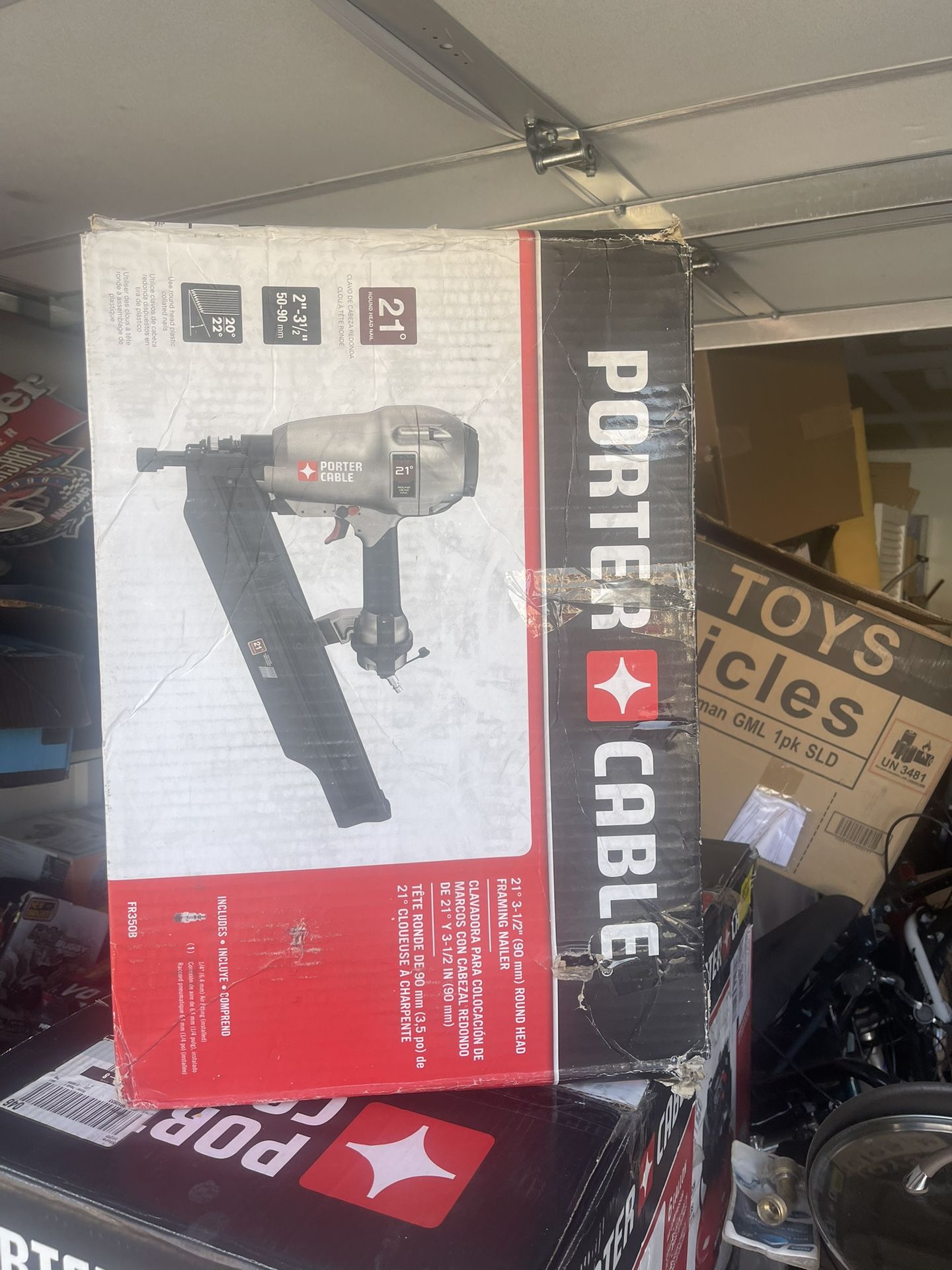 Porter Cable 21 3-1/2” Framing Nailer Open Box