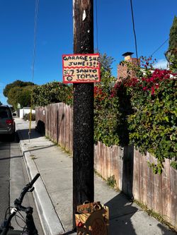 Garage sale