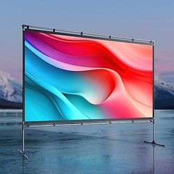 NEW - JMGO 100" Portable Projector Screen