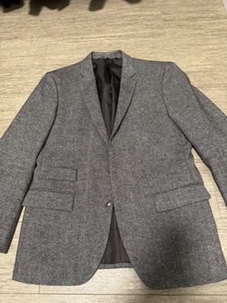 J Crew Men’s Tweed Thompson Blazer Jacket Sharkskin 40s 