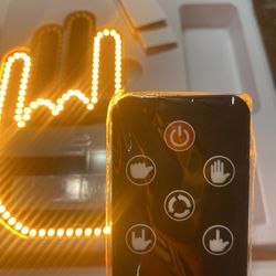 Rear Windshield Hand gestures Led