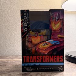 Transformers Studio Series MTMTE Collection Voyager Movie Autobot Hot Rod Action Figure