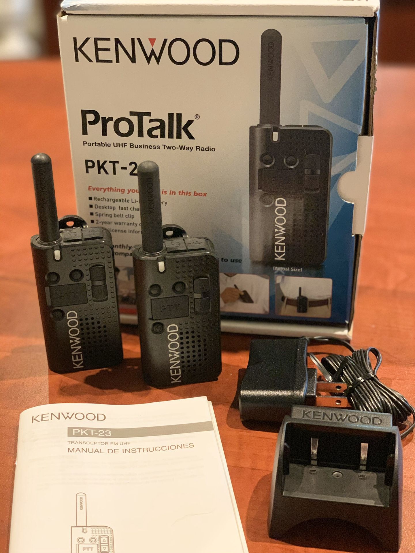Kenwood 2 Way Portable Radios PKT-23 ProTalk
