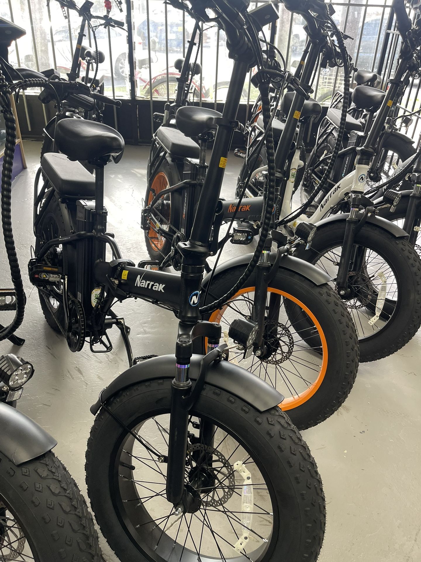 E Bikes 20x4 Folding Bikes