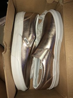 Slip-on Metallic Vans