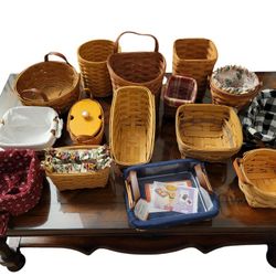 Longaberger, Royce Craft, Taskets Renaissance, Eagle, and 19th Century Baskets