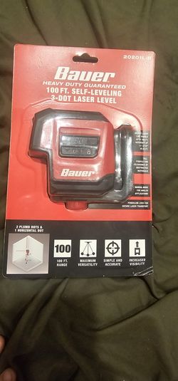 Bauer 100ft 3dot Self-leveling Laser Level