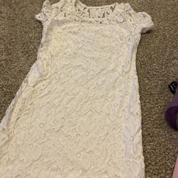 Hollister White Dress