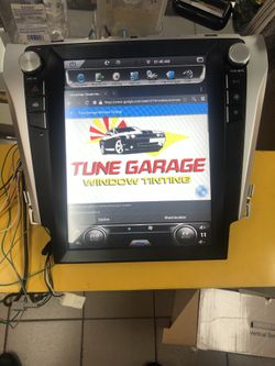 2012-2017 Toyota Camry 10.4” vertical screen Android Radio Tesla Style