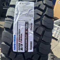 37x12.50r17 Toyo Rt Trail E/10ply