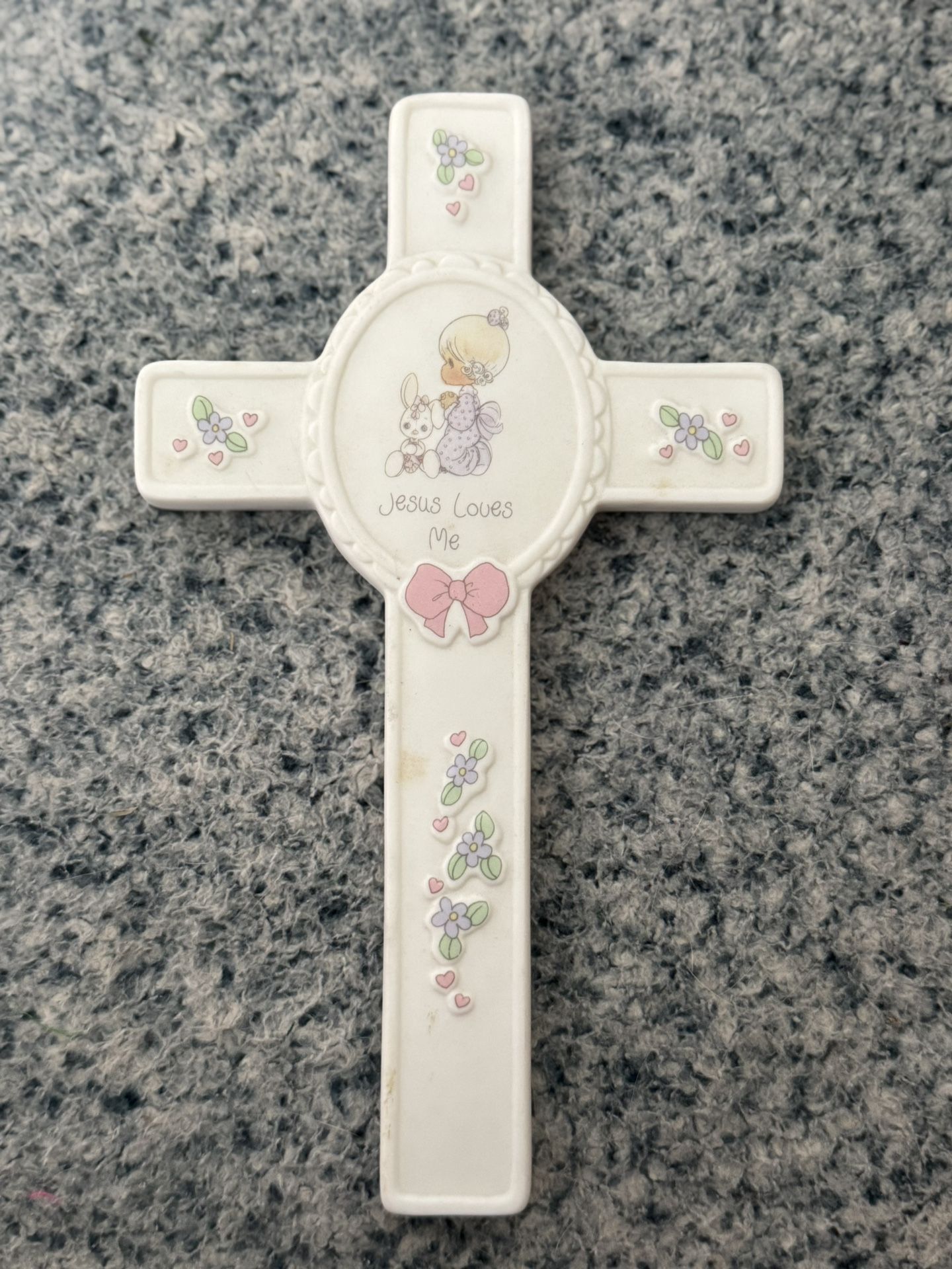 Precious Moments “Jesus Loves Me” Cross