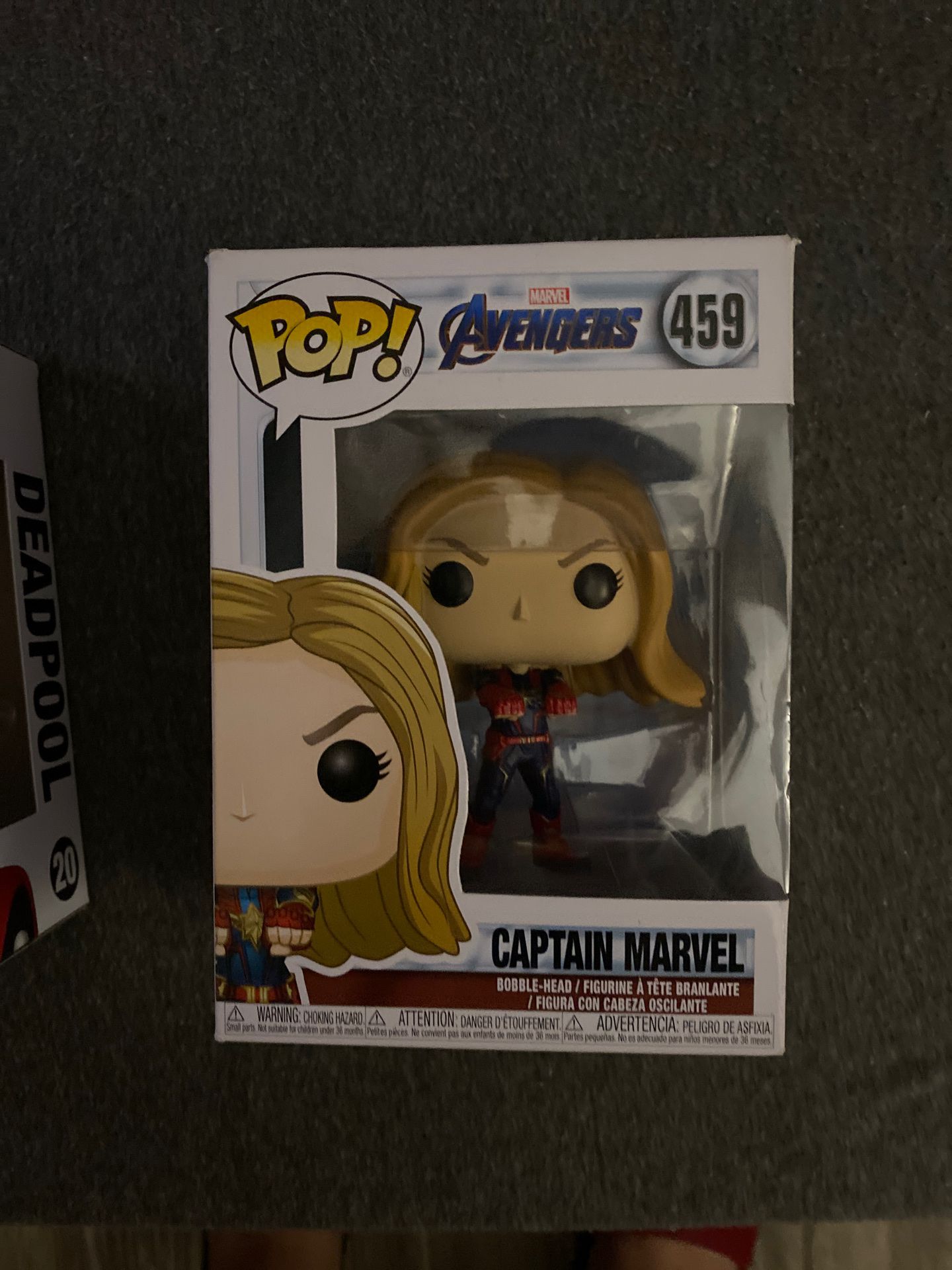 Captain Marvel pop