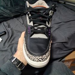Jordan retro 3 Court purple