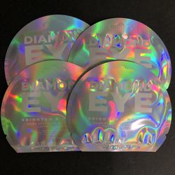 4 Set Vitamasques Dimond Eye Brighten and De Puff.  Made with real diamond and caffeine extract.