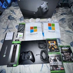Xbox One X With Games & Accessories 1TB