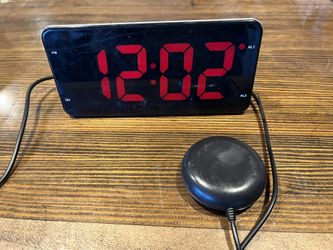 Loud Bed Shaking Alarm