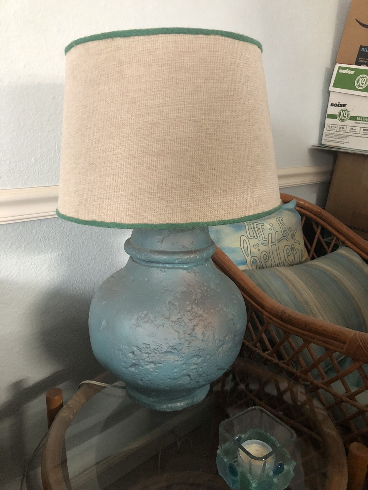 Lamp With 3-way Bulb