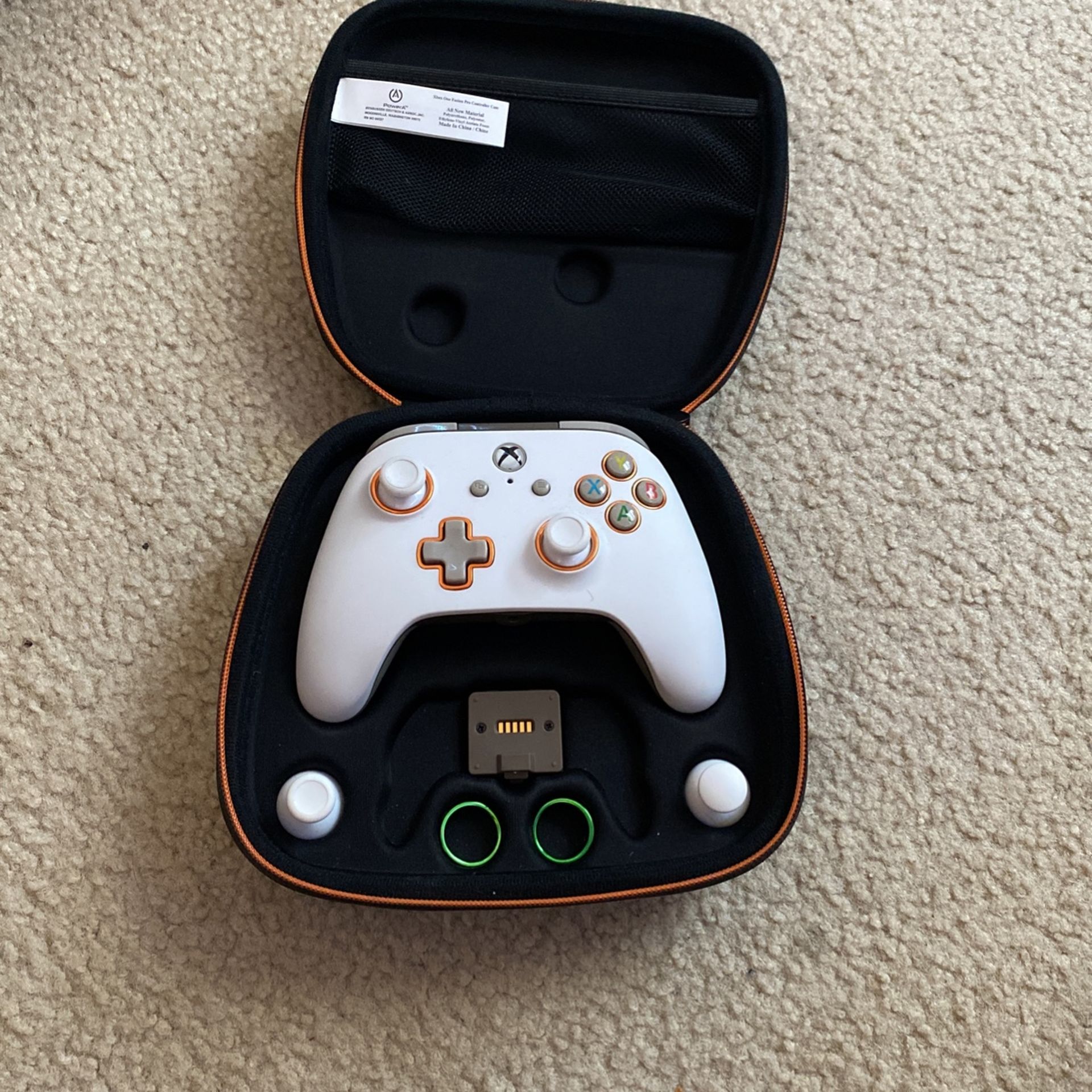 Fusion Pro Wired Controller for Xbox One Power A White/Gold