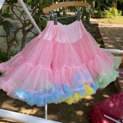 Multicolored Pastel Tutu 
