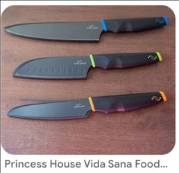 Set de 3 cuchillos  vida sana
