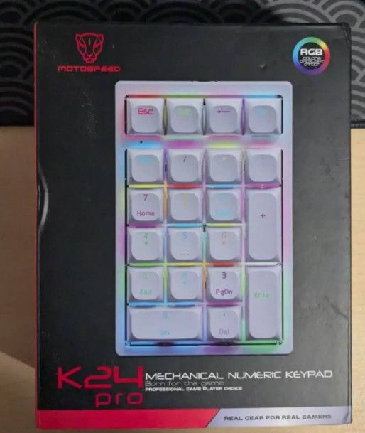 K24 Numpad White Keyboard