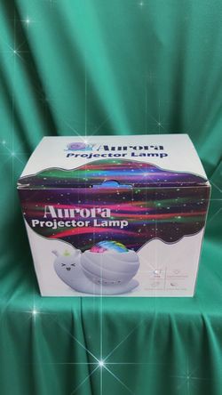 Aurora projector lamp for kids
