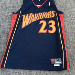 Nike Jason Richardson Jersey Golden State Warriors #23 Size M Length +2 Vintage