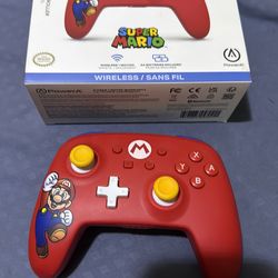 Super Mario edition Nintendo switch wireless controller