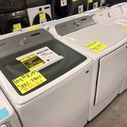Samsung Washer And Dryer Set 
